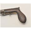 Image 2 : 18ASS-4 UNDERHAMMERUnderhammer percussion pistol, un-marked  maker, brass grip strap, wood grip, no 
