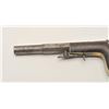 Image 3 : 18ASS-4 UNDERHAMMERUnderhammer percussion pistol, un-marked  maker, brass grip strap, wood grip, no 