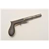 Image 5 : 18ASS-4 UNDERHAMMERUnderhammer percussion pistol, un-marked  maker, brass grip strap, wood grip, no 