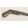 Image 8 : 18ASS-4 UNDERHAMMERUnderhammer percussion pistol, un-marked  maker, brass grip strap, wood grip, no 