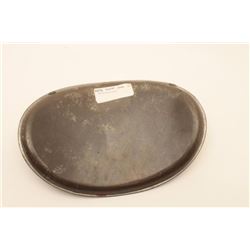 18AL-15 TIN MEDICAL CANTEENCivil War era curved tin medical canteen,  approximately 9” x 12”; overal