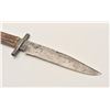 Image 6 : 18ASS-10 IXLI*XL knife with stag grip (no sheath);  approximately 12” overall with a 7” blade;  left