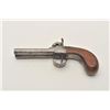 Image 1 : 18AP-11 DBL PERC.Double barrel percussion pistol,  approximately .40 caliber.  The pistol is in  goo