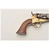 Image 2 : 18AP-8 62 POLICE REPROModern reproduction of Model 1862 Police  pocket percussion revolver, brass fr