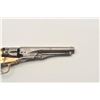 Image 4 : 18AP-8 62 POLICE REPROModern reproduction of Model 1862 Police  pocket percussion revolver, brass fr