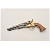 Image 7 : 18AP-8 62 POLICE REPROModern reproduction of Model 1862 Police  pocket percussion revolver, brass fr