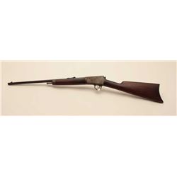 17KH-511 WIN. 1903 #85533Winchester Model 1903 semi-automatic rifle,  .22 caliber, blued finish, woo