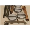 Image 1 : 17JL-22 MILITARY GEARMisc. military gear lot including mess kits,  tent stakes, entrenching tool, we
