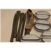 Image 4 : 17JL-22 MILITARY GEARMisc. military gear lot including mess kits,  tent stakes, entrenching tool, we