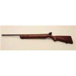 17KH-553 MOSSBERGU.S. Property-marked Mossberg Model 44 bolt  action rifle, .22LR caliber, military 