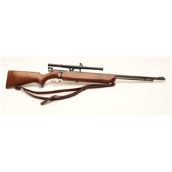 17KH-558 MOSSBERG 46Mossberg Model 46 Target bolt action rifle,  .22 short, long and LR caliber, blu