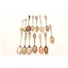 Image 3 : 17FF-5 GOOD LOT OF SOUVENIERLot of vintage spoons, including many old  commemoratives, etc.       Es