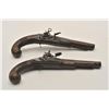 Image 1 : 18AR-29 PAIR OF MIQUELETPair of Italian miquelet flintlock pistols  circa 1760-1800 in as found cond