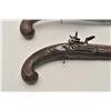 Image 2 : 18AR-29 PAIR OF MIQUELETPair of Italian miquelet flintlock pistols  circa 1760-1800 in as found cond