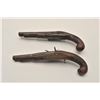 Image 7 : 18AR-29 PAIR OF MIQUELETPair of Italian miquelet flintlock pistols  circa 1760-1800 in as found cond