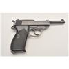 Image 1 : 17FL-90 WALTHER HP NAZI PROOF #21536Walther Model HP semi-automatic pistol, nazi  proofed, 9mm calib
