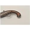 Image 3 : 18AR-47 FLINTLOCKMid-18th Century cannon barrel flintlock  pocket pistol, 9” overall with wood stock