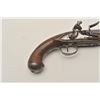 Image 5 : 18AR-47 FLINTLOCKMid-18th Century cannon barrel flintlock  pocket pistol, 9” overall with wood stock