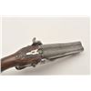 Image 5 : 18AR-64 FRENCH DOUBLEFrench SxS percussion pistol, approximately  10.5” overall with 5” barrels, gre