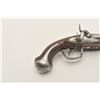 Image 7 : 18AR-64 FRENCH DOUBLEFrench SxS percussion pistol, approximately  10.5” overall with 5” barrels, gre