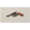 Image 7 : 18AR-69 PINFIREEngraved pinfire revolver, 7.65mm caliber,  grey patina, wood grips, contained in lea