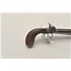 Image 6 : 18AR-71 DOUBLE PERC BAYONETSxS percussion pistol with spring bayonet,  .50 caliber, 6” octagon barre