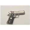 Image 4 : 18BM-2 COLT SILVER STALLION #CSS330Colt Silver Stallion Officer's Model semi  automatic pistol, .45 