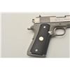 Image 5 : 18BM-2 COLT SILVER STALLION #CSS330Colt Silver Stallion Officer's Model semi  automatic pistol, .45 