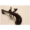 Image 3 : 18AR-48 BLUNDERBUSSFrench flintlock blunderbuss pistol with  spring bayonet. Measures 10” overall wi