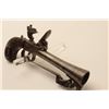 Image 9 : 18AR-48 BLUNDERBUSSFrench flintlock blunderbuss pistol with  spring bayonet. Measures 10” overall wi