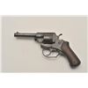 Image 11 : 18AR-49 CASED REVFrench Perrin pocket DA revolver, 9mm  caliber, blued finish, wood grips, contained