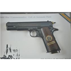 17LU-2 WWI COLT COMM #222BWColt WW I Commemorative The Meuse Argonne  Offensive, #222-MA, .45 ACP, h