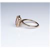 Image 2 : 18CAI-22 MORGANITE RINGDazzling Morganite ring and micro set with 42  round Diamonds weighing approx