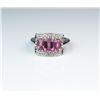 Image 1 : 18CAI-25 PINK TOURMALINE RINGAmazing ring featuring three Pink Tourmalines  weighing approx. 3.00 ca