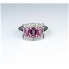 Image 2 : 18CAI-25 PINK TOURMALINE RINGAmazing ring featuring three Pink Tourmalines  weighing approx. 3.00 ca