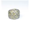 Image 1 : 18CAI-35 DIAMOND RINGExquisite designer ring featuring over 150  round Diamonds weighing approx. 3.0