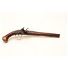 Image 1 : 18CA-6 FLINTLOCK HORSEMAN'S PISTOLGerman or Dutch flintlock horseman’s size  pistol circa 1710-1740 