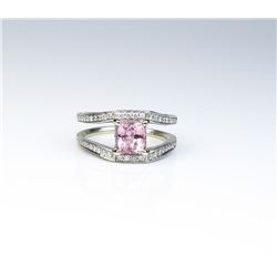 18CAI-42 PURPLISH RED SAPPHIRE RINGStunning ring featuring a Purplish Red  Sapphire weighing 1.56 ca