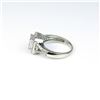 Image 3 : 18CAI-43 DIAMOND RINGDazzling ring invisible set with six princess  cut Diamonds and 46 round Diamon