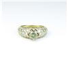 Image 1 : 18CAI-45 YELLOW DIAMOND RINGDazzling ring featuring a round Fancy Yellow  Diamond weighing 0.70 cara