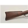 Image 2 : 18AP-29 73 WINCHESTERWinchester First Model 1873 SRC, .44 W.C. F.  caliber, 20” barrel, wood stocks,
