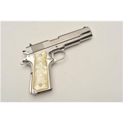 18BM-14 COLT EL PRESIDENTE #EP122Colt El Presidente .38 Super, #EP122, bright  stainless, 5" barrel,