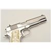 Image 3 : 18BM-14 COLT EL PRESIDENTE #EP122Colt El Presidente .38 Super, #EP122, bright  stainless, 5" barrel,