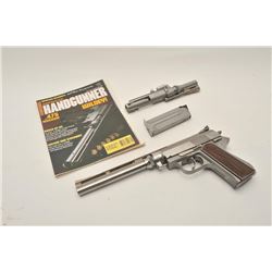 18BM-72 WILDEYWildey Firearms Model 450 stainless .45 Win  Mag cal. semi automatic pistol 2 barrel s