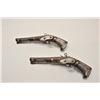 Image 2 : EVE-80 PAIR OF MIQUELET PISTOLSSuperb pair of ornately silver mounted  miquelet pistols in Spanish R