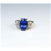Image 2 : 18CAI-1 TANZANITE RINGGorgeous ring featuring an intense color  Tanzanite weighing between 3.50- 4.0