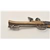 Image 3 : 18ASS-11 BLUNDERBUSS ELIPTICAL FLIP BAYOScarce elliptical brass barrel flintlock  pistol with spring