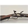 Image 4 : 18BS-1 D. YOUNG FLINTLOCKFlintlock full stocked long rifle with 39”  octagon barrel marked “D. YOUNG