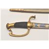Image 3 : 18AR-12 FRENCH SWORDFrench 1st Empire sword with brass scabbard,  approximately 35” overall with a 3
