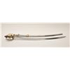 Image 15 : 18AR-13 KLINGENTHAL SWORDKlingenthal 1st Empire sword with brass  mounted metal scabbard, approximat
